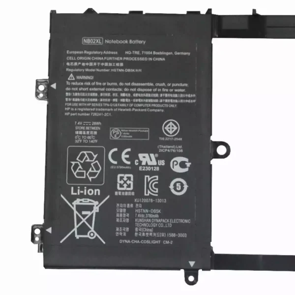 Baterija za Prijenosno računalo HP TPN-Q128 - Image 3