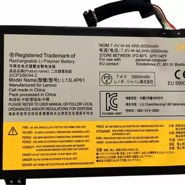 Baterija za Prijenosno računalo LENOVO L13L4P61,L13M4P61 - Image 3