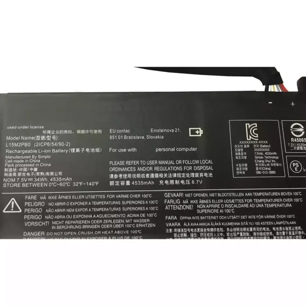 Baterija za Prijenosno računalo LENOVO L15M2PB0,L15C2PB0 - Image 3