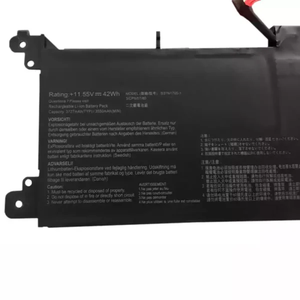 Baterija za Prijenosno računalo Asus B31N1705-1 - Image 3