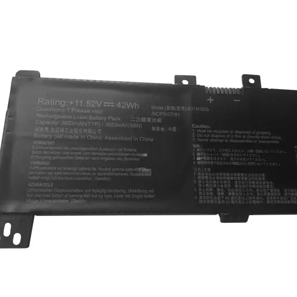 Baterija za Prijenosno računalo ASUS B31N1635 - Image 3