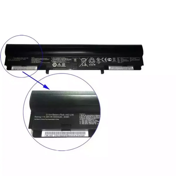 Baterija za Prijenosno računalo ASUS U36,U36S,U36SD,U36SG,U32U,U36JC