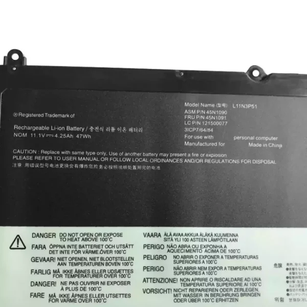 Baterija za Prijenosno računalo LENOVO T430U,V490U,V590U - Image 2