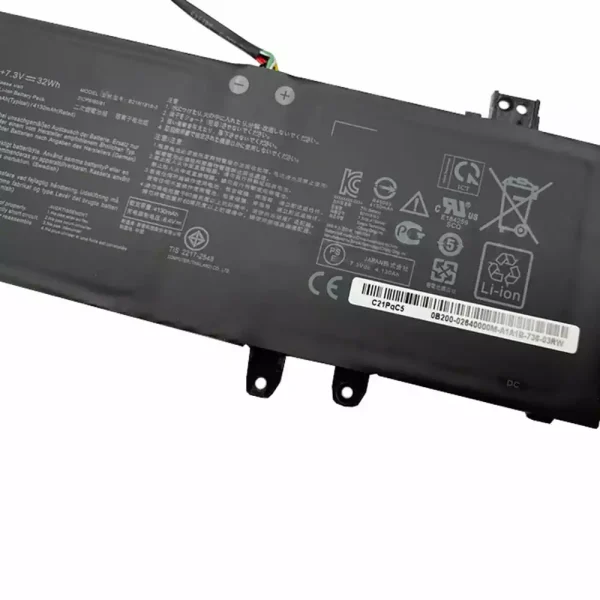 Baterija za Prijenosno računalo ASUS B21N1818-3 2ICP6/60/81 - Image 4