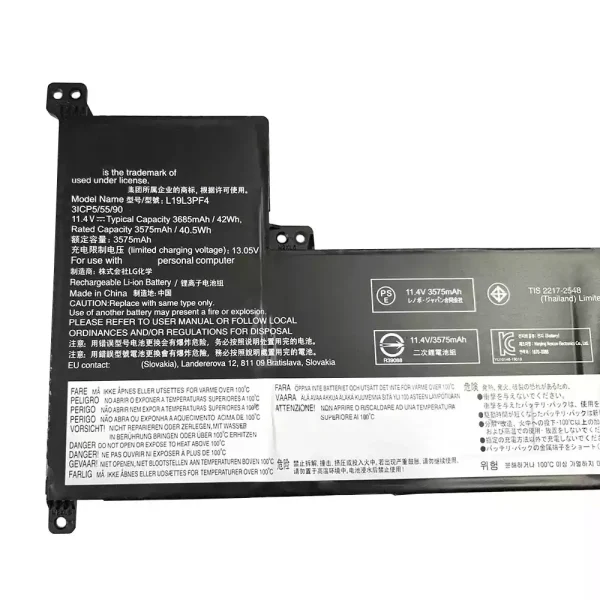 Baterija za Prijenosno računalo LENOVO SB10W89837,5B10W89839 - Image 3