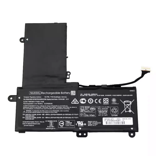 Baterija za Prijenosno računalo HP TPN-W117 TPN-C128 HSTNN-UB6V 844201-855 843536-541