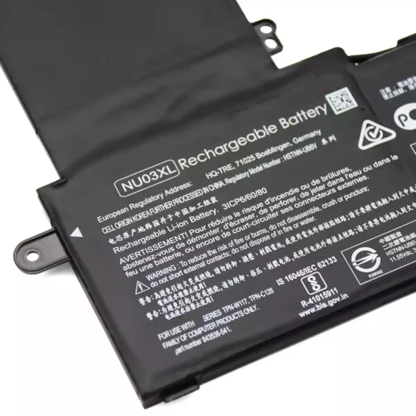 Baterija za Prijenosno računalo HP TPN-W117 TPN-C128 HSTNN-UB6V 844201-855 843536-541 - Image 3