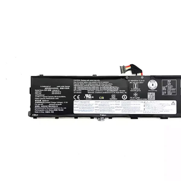 Baterija za Prijenosno računalo LENOVO ThinkPad P1 G4 SB11B79215 SB11B79216 5B11B79217 5B11B79218 - Image 3