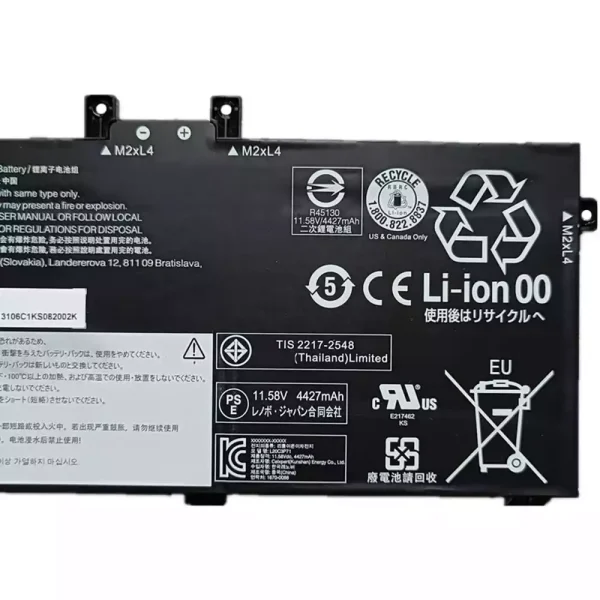 Baterija za Prijenosno računalo LENOVO X13 Yoga G2,SB11A13105 SB11A13106 5B11A13107 5B11A13108 - Image 4