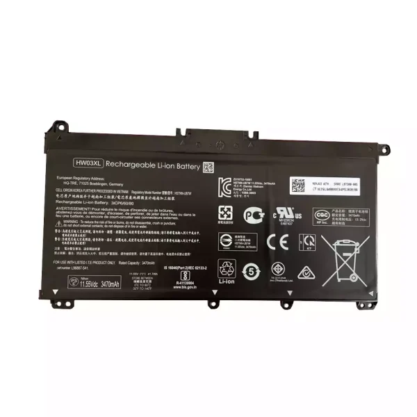 Baterija za Prijenosno računalo HP TPN-C131 TPN-Q188 TPN-190 TPN-191