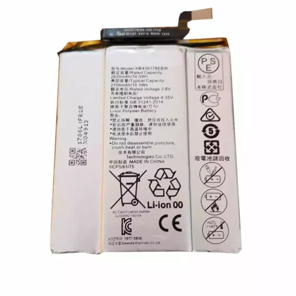 Pametni telefon Baterija HB436178EBW za Huawei Mate S