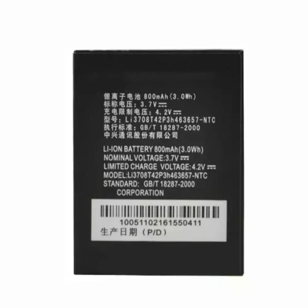 Pametni telefon Baterija Li3708T42P3h463657 za ZTE F290,N281,Z221,Z222