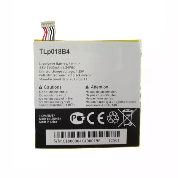 Pametni telefon Baterija TLP018B4 za Alcatel onetouch OT6030,7024