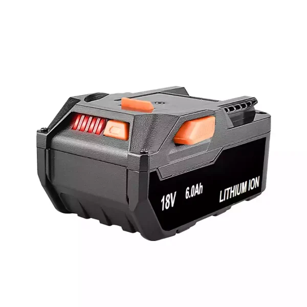 18V 6.0Ah Zamjenska baterija za Ridgid Compatible with Ridgid 18V Lithium Battery Charger:
R840091 R840093 R840095 R86092 AC840094