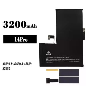 Pametni telefon Baterija A2866H za iPhone 14 pro