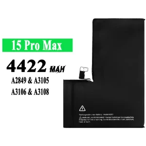 Pametni telefon Baterija A3121 za iPhone 15 pro max