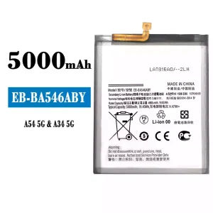 Pametni telefon Baterija EB-BA546ABY za Samsung A54 5G/A34 5G