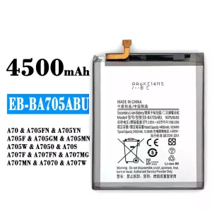 Pametni telefon Baterija EB-BA705ABU za Samsung A70/A70S