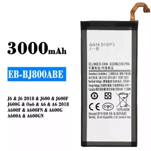 Pametni telefon Baterija EB-BJ800ABE za Samsung J6/J6 2018/A6/A6 2018