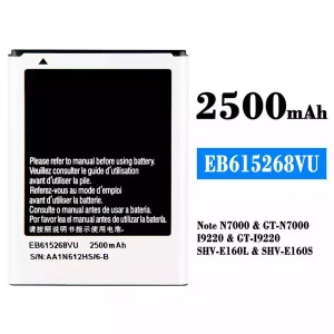 Pametni telefon Baterija EB615268VU za Samsung Note N7000