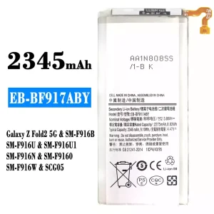 Pametni telefon Baterija EB-BF917ABY za Samsung Galaxy Z Fold 2