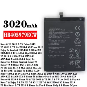 Pametni telefon Baterija HB405979ECW za HUAWEI  Y6 2019 / Y5 2018