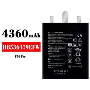 Pametni telefon Baterija HB536479EFW za HUAWEI P50 Pro