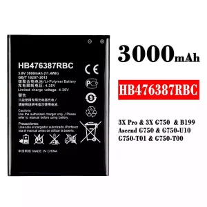 Pametni telefon Baterija HB476387RBC za HUAWEI 3X Pro