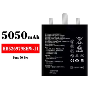 Pametni telefon Baterija HB526979EHW-11 za HUAWEI Pura 70 Pro