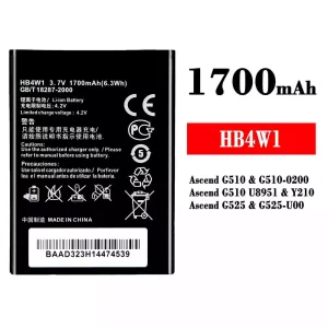 Pametni telefon Baterija HB4W1 za HUAWEI Ascend G510 / Ascend G525