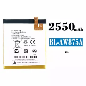 Pametni telefon Baterija BL-AW875A za Tecno W4