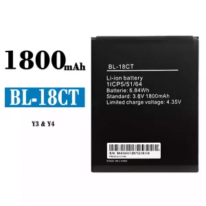Pametni telefon Baterija BL-18CT za Tecno Y3 / Y4