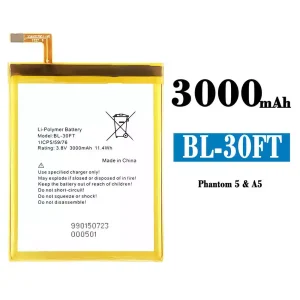 Pametni telefon Baterija BL-30FT za Tecno Phantom 5 / A5