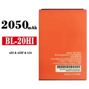 Pametni telefon Baterija BL-20HI za ITEL A23 / A32F / A16