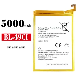 Pametni telefon Baterija BL-49CI za ITEL P42 / P12 / P11