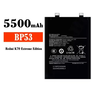 Pametni telefon Baterija BP53 za Xiaomi Redmi K70 Extreme Edition