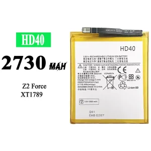 Pametni telefon Baterija HD40 za Motorola Moto Z2 Force / Z Force Edition 2nd gen