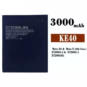 Pametni telefon Baterija KE40 za Motorola Moto E6 / Moto E (6th Gen)