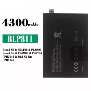 Pametni telefon Baterija BLP811 za OPPO Reno 4 SE / Reno 5 5G / Find X3 Lite
