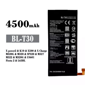Pametni telefon Baterija BL-T30 za LG X power2 / K10 / X500 / X Charge / Fiesta 2