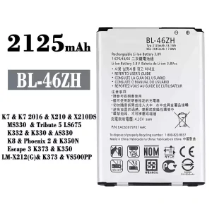 Pametni telefon Baterija BL-46ZH za LG K7 2016 / K8 / Phoenix 2