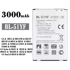 Pametni telefon Baterija BL-51YF za LG G4 /G4 Stylus / G4 Dual