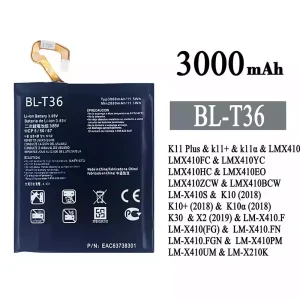 Pametni telefon Baterija BL-T36 za LG K11 Plus /K10 / K10+