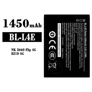Pametni telefon Baterija BL-L4E za Nokia NK 2660 Flp 4G/8210 4G