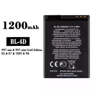 Pametni telefon Baterija BL-4D za Nokia N97 mini/E5/E7/702T/N8