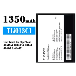 Pametni telefon Baterija TLi013C1 za Alcatel One Touch Go Flip Phone 4051S/4044W/4044T/4044O/4044V
