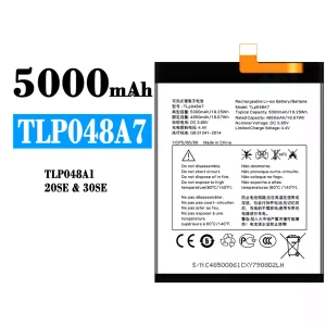 Pametni telefon Baterija TLP048A7 TLP048A1 za Alcatel 20SE/30SE