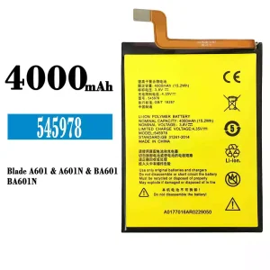 Pametni telefon Baterija 545978 za ZTE Blade A601/A601N/BA601/BA601N
