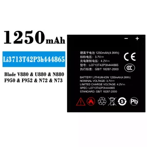 Pametni telefon Baterija Li3713T42P3h444865 za ZTE Blade V880/U880/N880/F950/F952/N72/N73