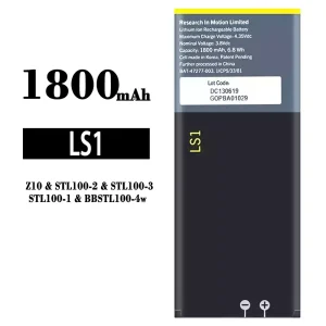 Pametni telefon Baterija BAT-47277-003 za BlackBerry Z10/LS1